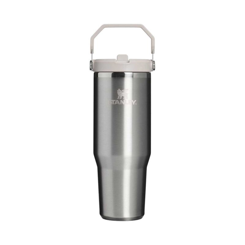 Stanley The Iceflow Flip Straw 2.0 Tumbler 30oz Stainless Steel Ash image number 0